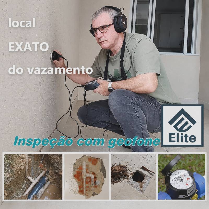 Capa caça vazamento